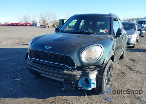 2014 Mini Countryman Cooper S из США, поврежденный, VIN WMWZC5C53EWP39982